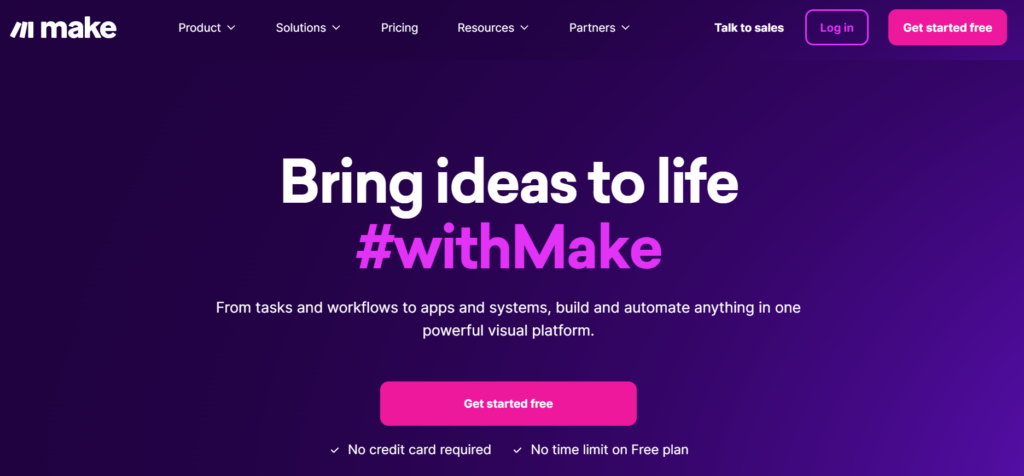 make.com strona główna